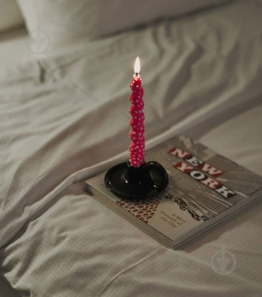 Подсвечник черный FIRE RABBIT - фото 2 Подсвечник черный FIRE RABBIT - фото 2