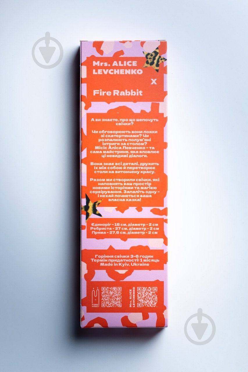 Свеча ароматическая FIRE RABBIT "Леопард" FR36 - фото 2 Свеча ароматическая FIRE RABBIT "Леопард" FR36 - фото 2