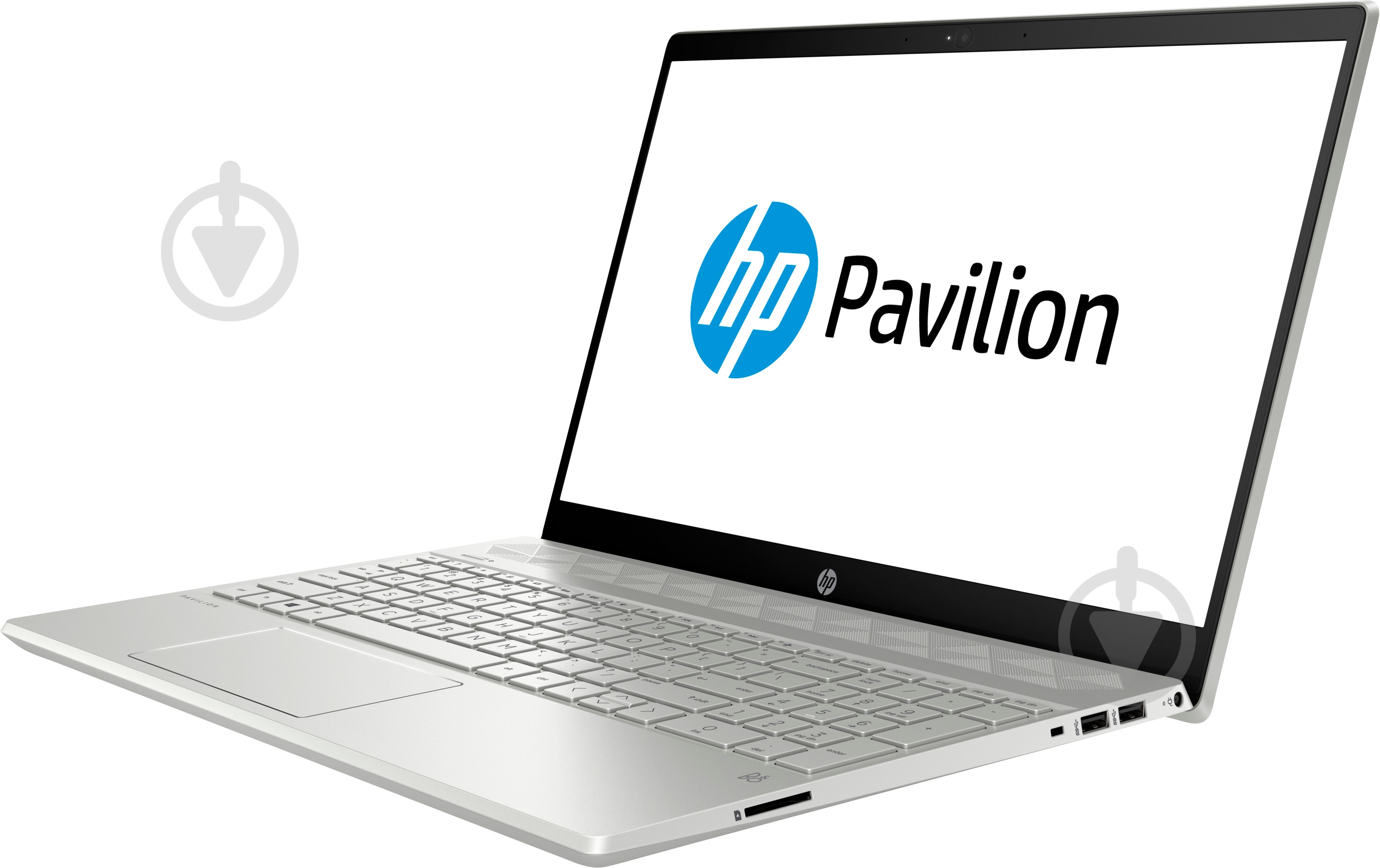 Ноутбук HP Pavilion 15-cs0052ur 15.6" (4PP54EA) silver - фото 3 Ноутбук HP Pavilion 15-cs0052ur 15.6" (4PP54EA) silver - фото 3
