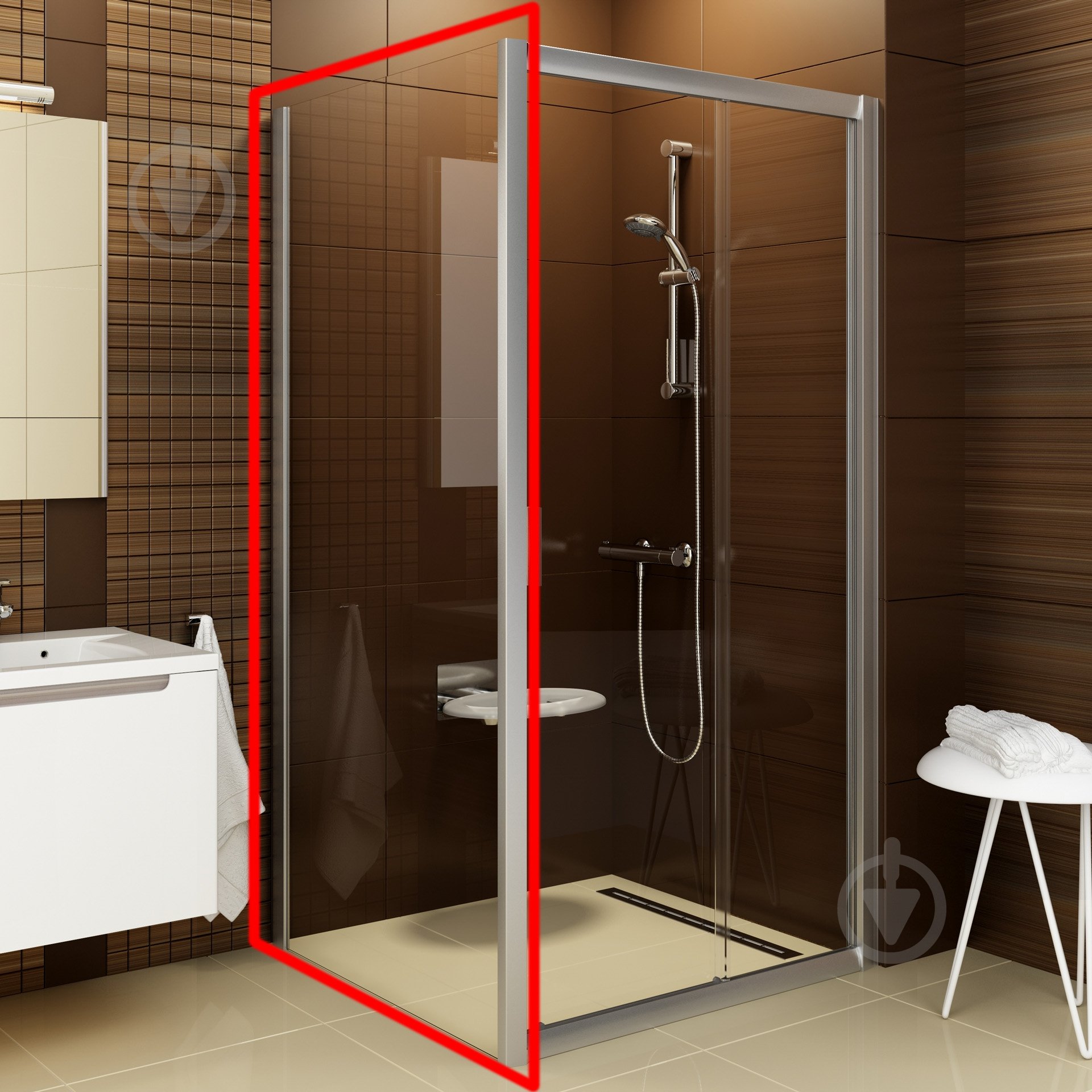 Душевая стенка Ravak BLPS-80 (Transp) 9BH40C00Z1 - фото 1 Душевая стенка Ravak BLPS-80 (Transp) 9BH40C00Z1 - фото 1