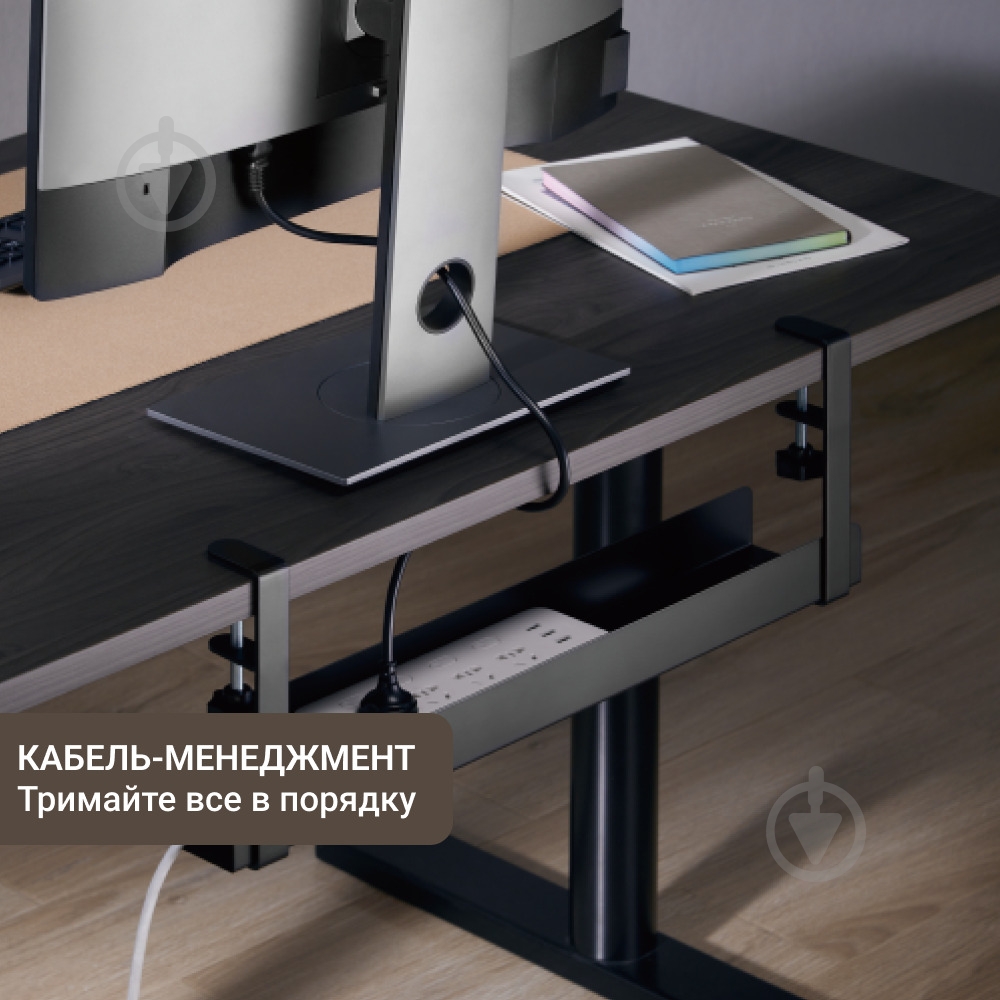 Органайзер для кабелей CT500B OfficePro черный - фото 5 Органайзер для кабелей CT500B OfficePro черный - фото 5