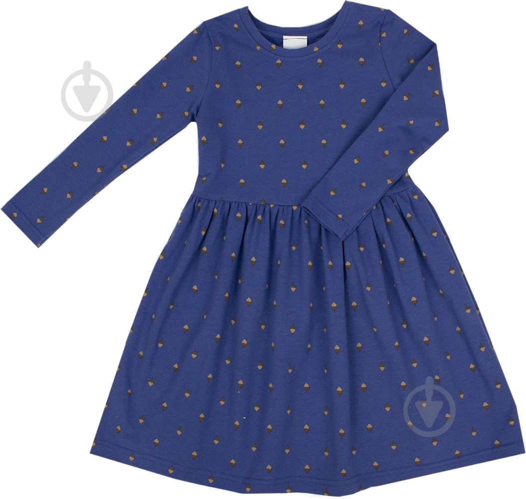 Платье Luna Kids р.104 синий с рисунком - фото 1