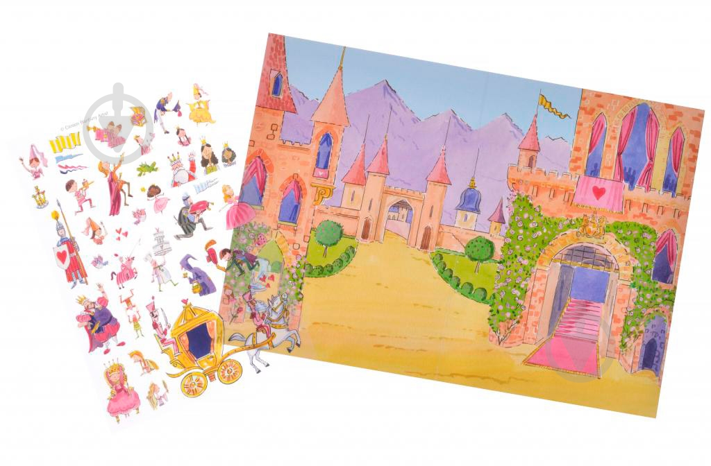 Набор наклеек Scribble Down Зачарованный замок SD/01 - фото 2