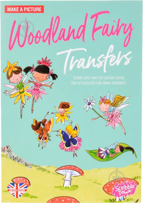 Набор наклеек Scribble Down Лесные феи SD/02 - фото 1