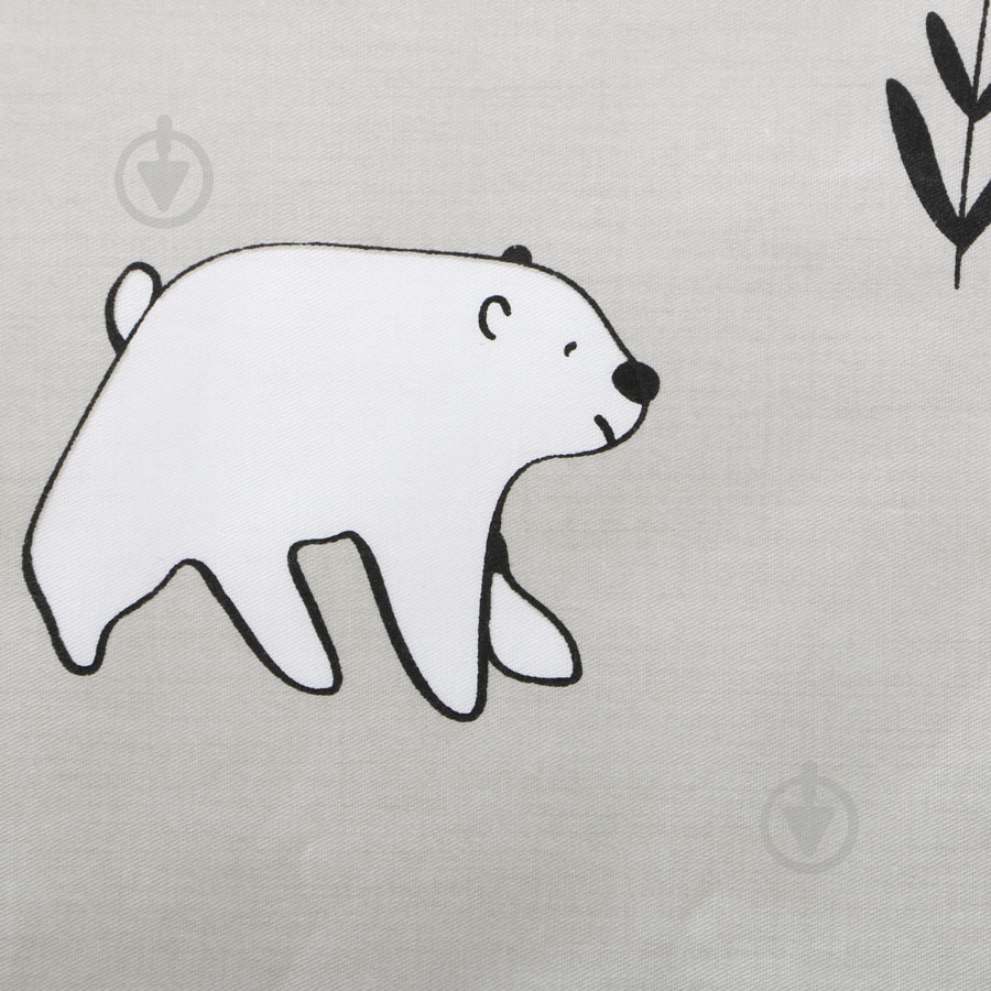 Комплект постельного белья Cute Bear 2,0 серый - фото 5