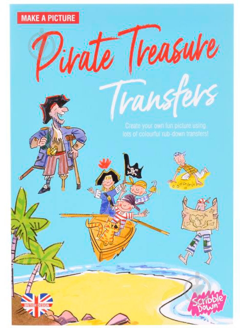 Набор наклеек Scribble Down Пиратские сокровища SD/04 - фото 1