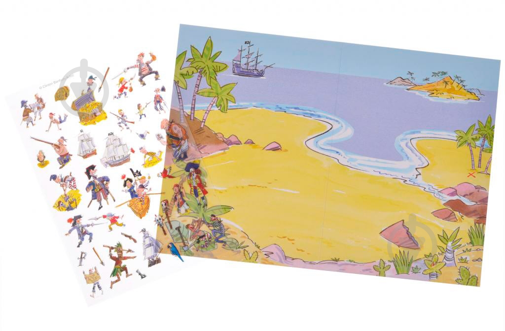 Набор наклеек Scribble Down Пиратские сокровища SD/04 - фото 2