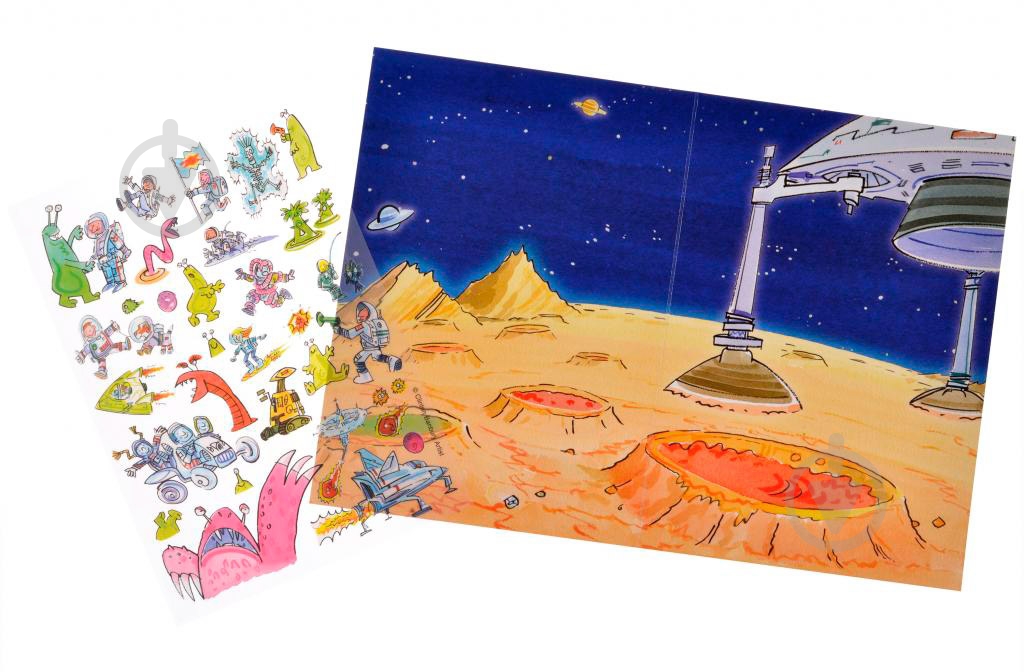 Набор наклеек Scribble Down Встреча с пришельцами SD/06 - фото 2