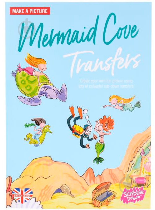 Набор наклеек Scribble Down Бухта русалок SD/07 - фото 1