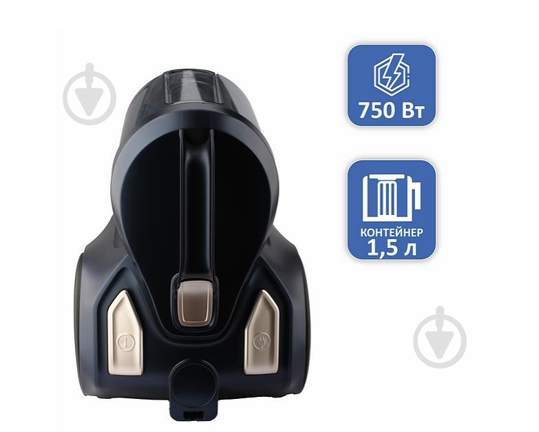 Пылесос PRIME Technics PVC 127 Compact care blue - фото 3