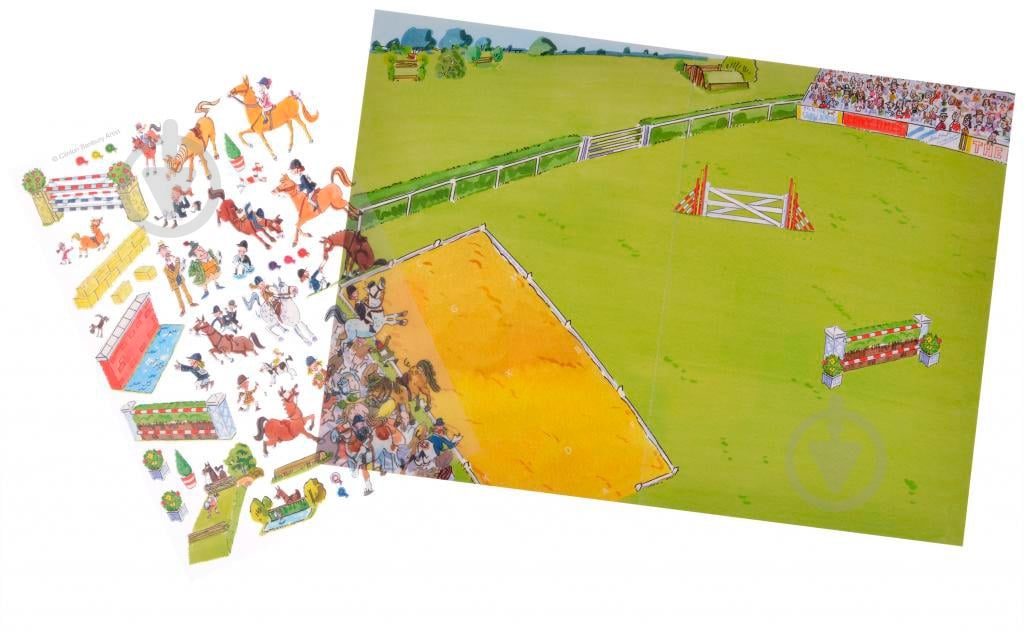 Набор наклеек Scribble Down Соревнования Пони SD/12 - фото 2