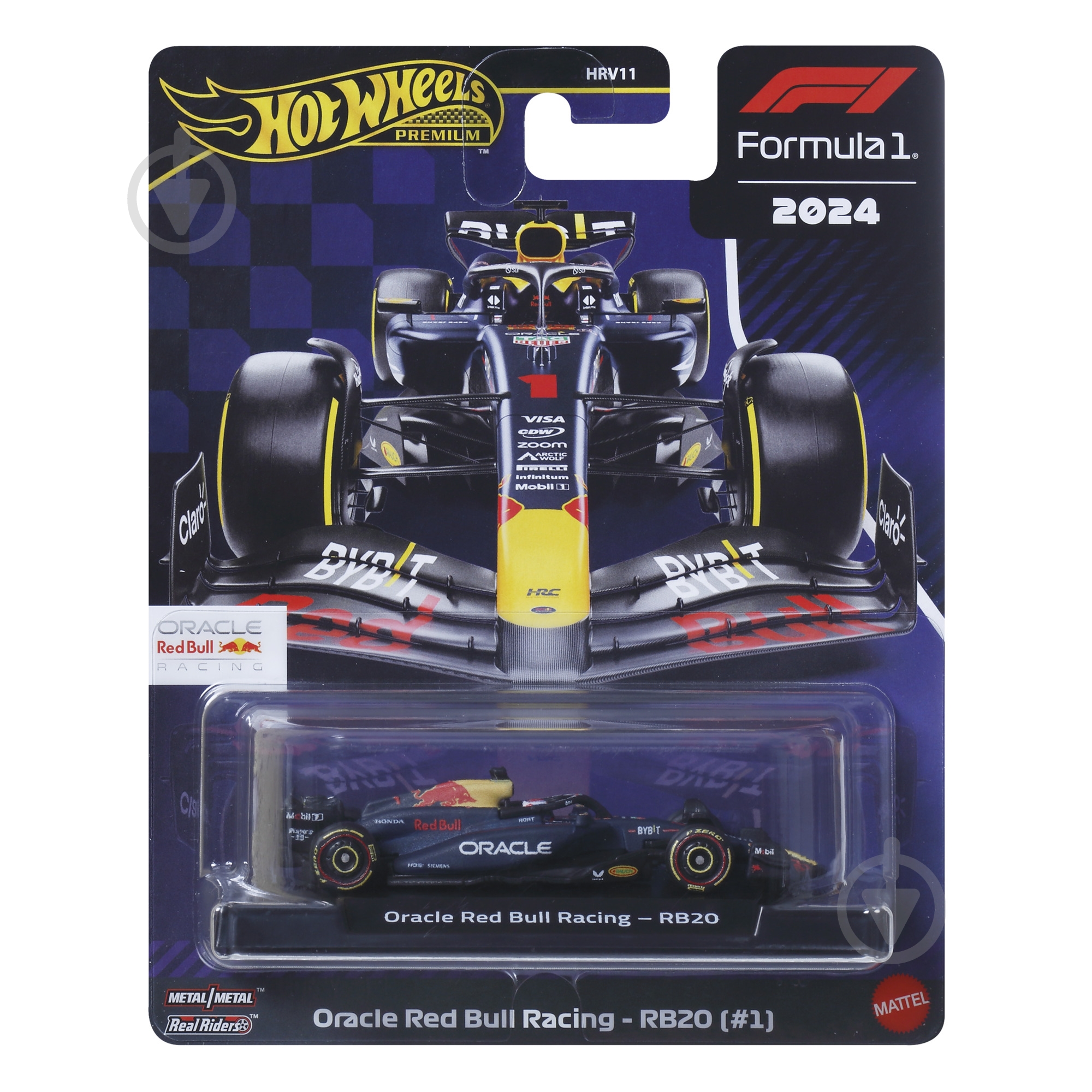 Машинка Hot Wheels «Formula 1» (в асс.) 1:64 HRV11 - фото 9