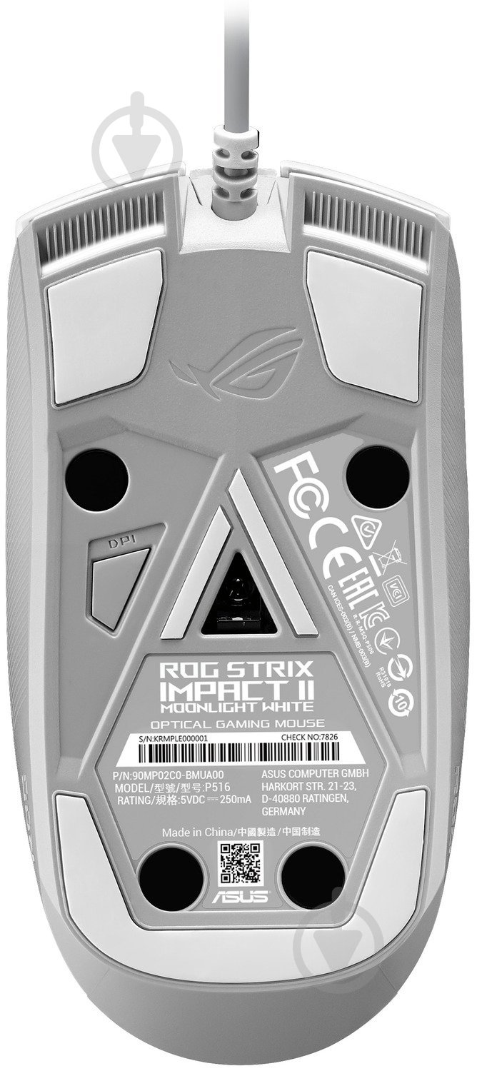 Мышь Asus ROG Strix Impact II ML USB RGB - фото 5 Мышь Asus ROG Strix Impact II ML USB RGB - фото 5