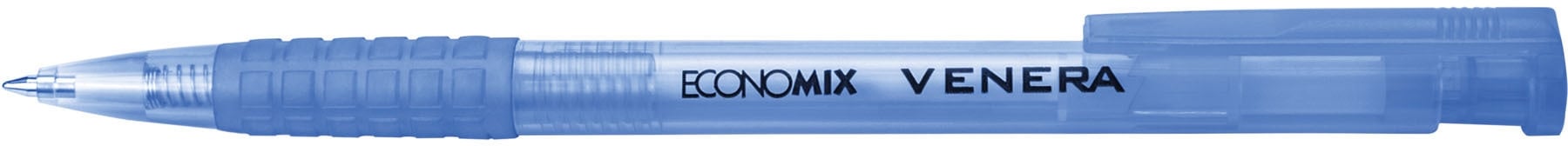 Ручка шариковая Economix VENERA 0,5 мм корпус в ассортименте - фото 2