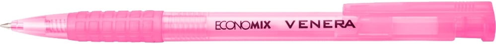 Ручка шариковая Economix VENERA 0,5 мм корпус в ассортименте - фото 4