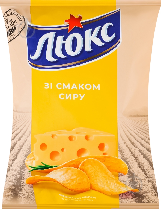 Чипсы Люкс со вкусом сыра 105 г - фото 8