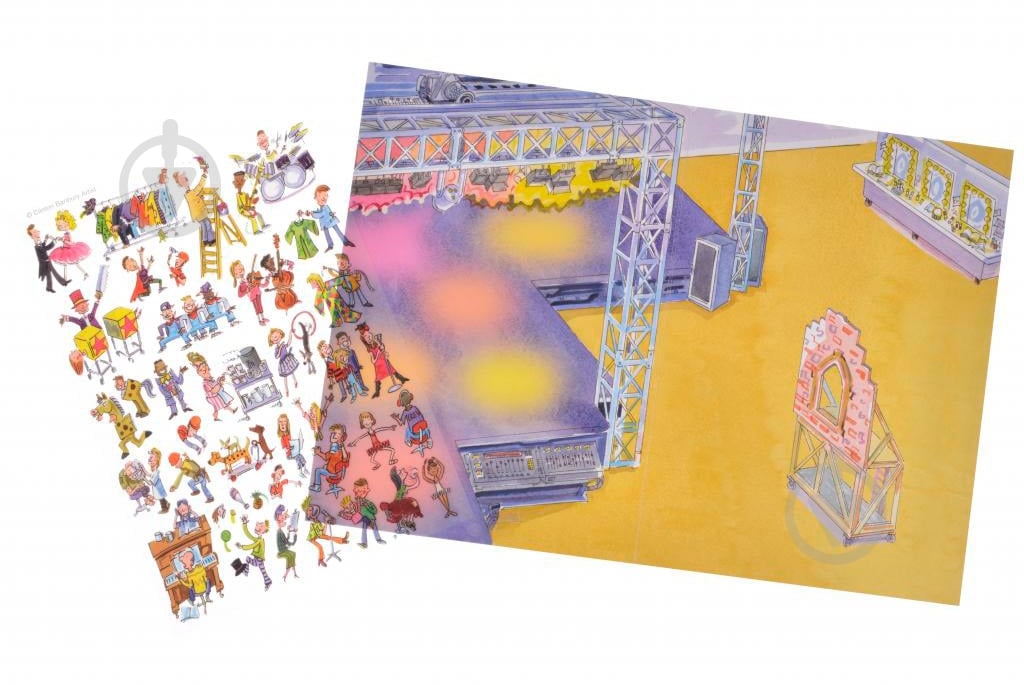 Набор наклеек Scribble Down Шоу талантов SD/18 - фото 2