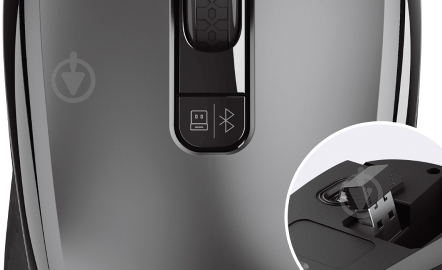 Мышь Trust Yvi Dual Mode Wireless Mouse black (24208) - фото 5