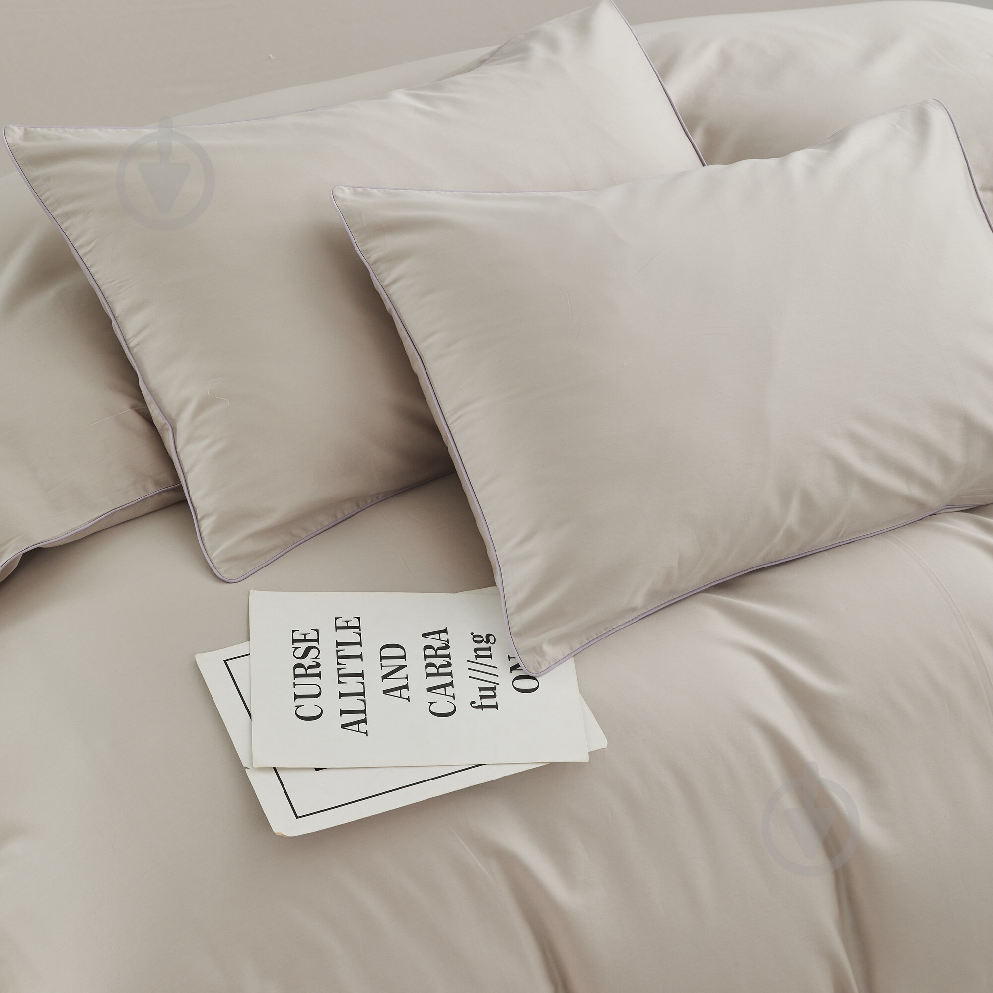 Комплект постельного белья Solid 2 серый La Nuit - фото 3 Комплект постельного белья Solid 2 серый La Nuit - фото 3