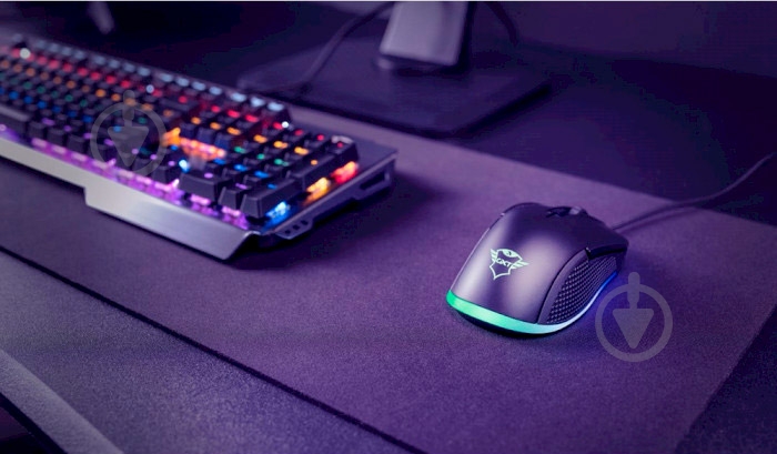 Мышь Trust игровая GXT 922 Ybar USB (24309) black (24309) - фото 5 Мышь Trust игровая GXT 922 Ybar USB (24309) black (24309) - фото 5