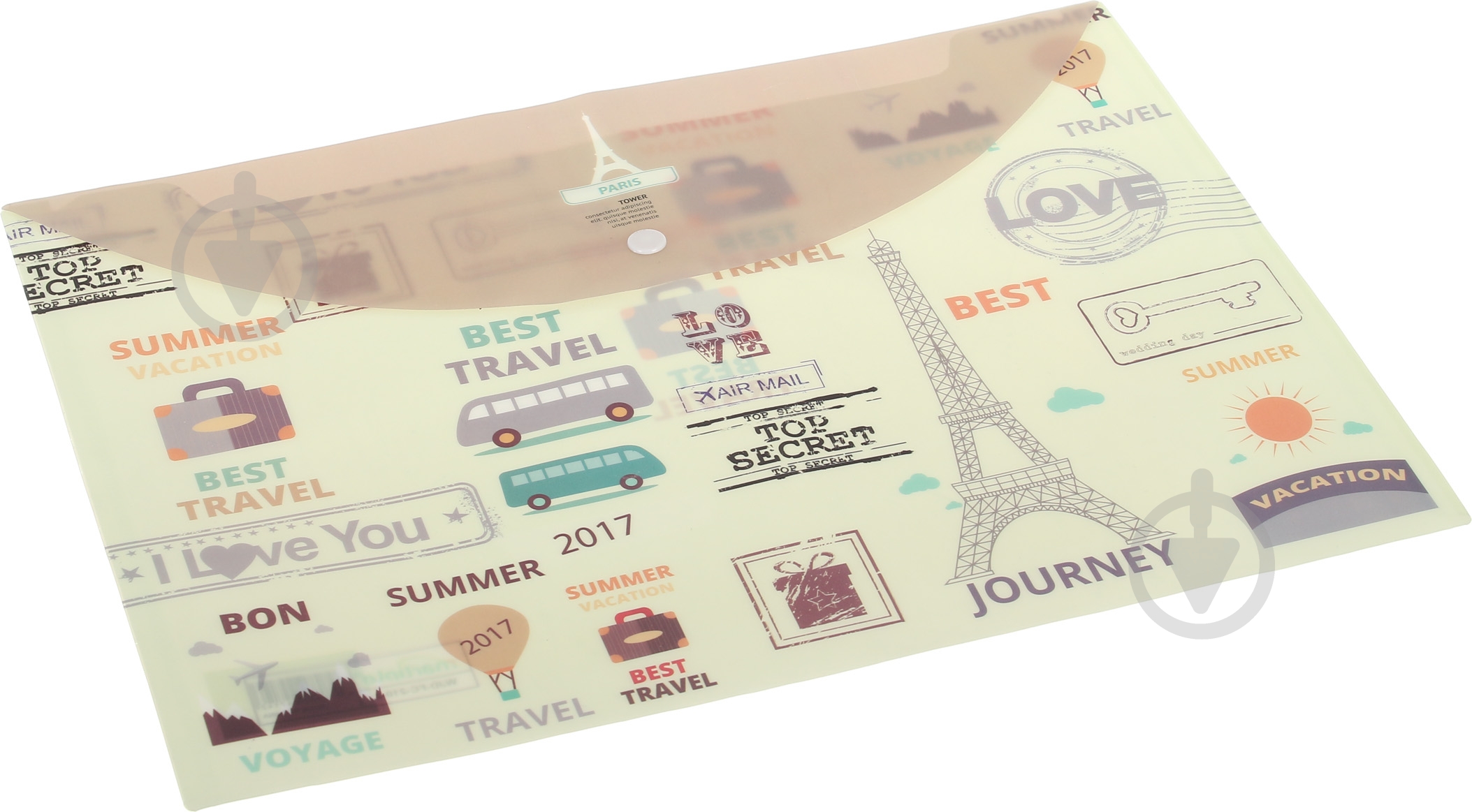 Папка-конверт Париж А4 - фото 2 Папка-конверт Париж А4 - фото 2