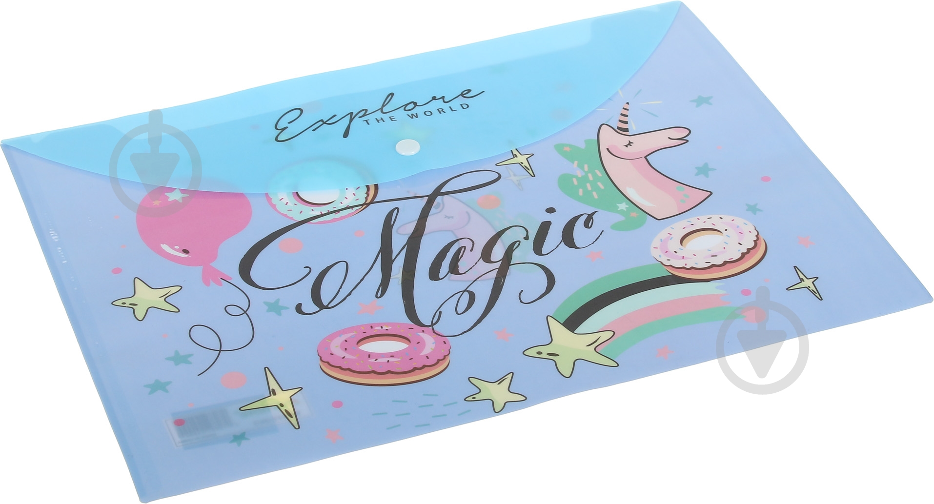 Папка-конверт Казковий єдиноріг А4 - фото 2