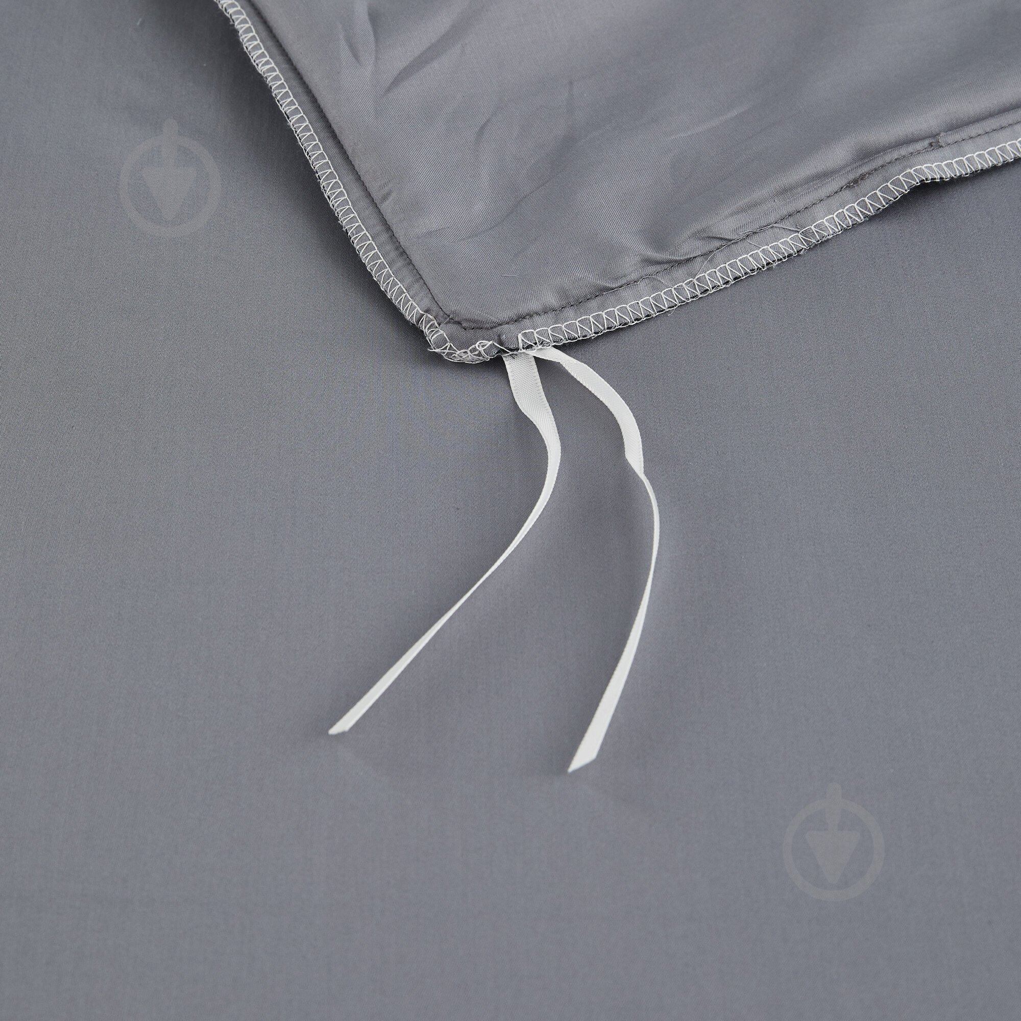 Комплект постельного белья Solid семейный темно-серый La Nuit - фото 5 Комплект постельного белья Solid семейный темно-серый La Nuit - фото 5