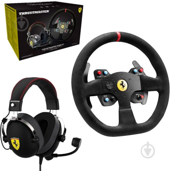 Игровой набор Thrustmaster Race Kit Ferrari 599xx Evo Edition With Alcantara - фото 1