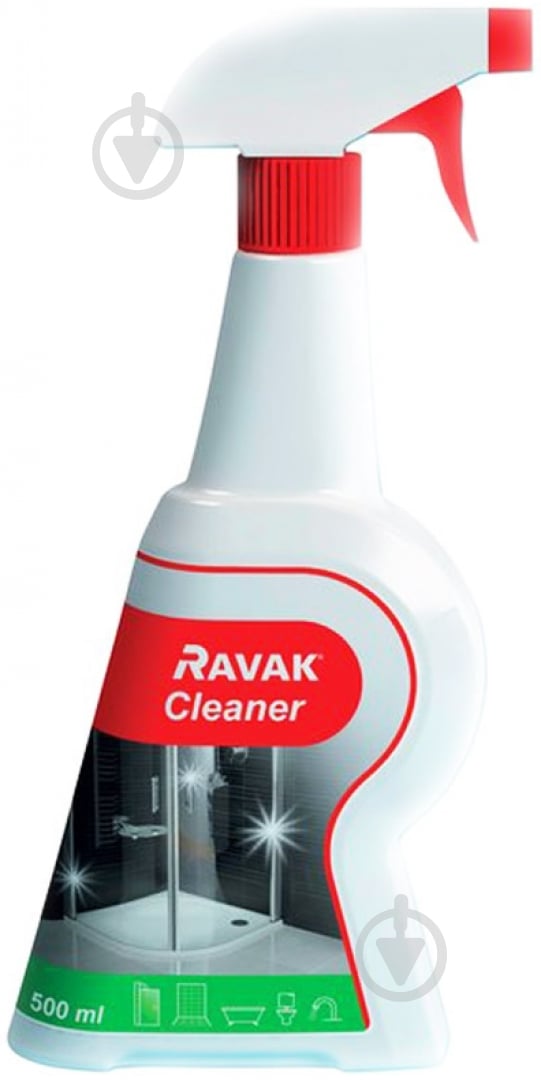 Засіб Ravak Cleaner для очищення сантехнічних пристроїв 0,5 л - фото 1