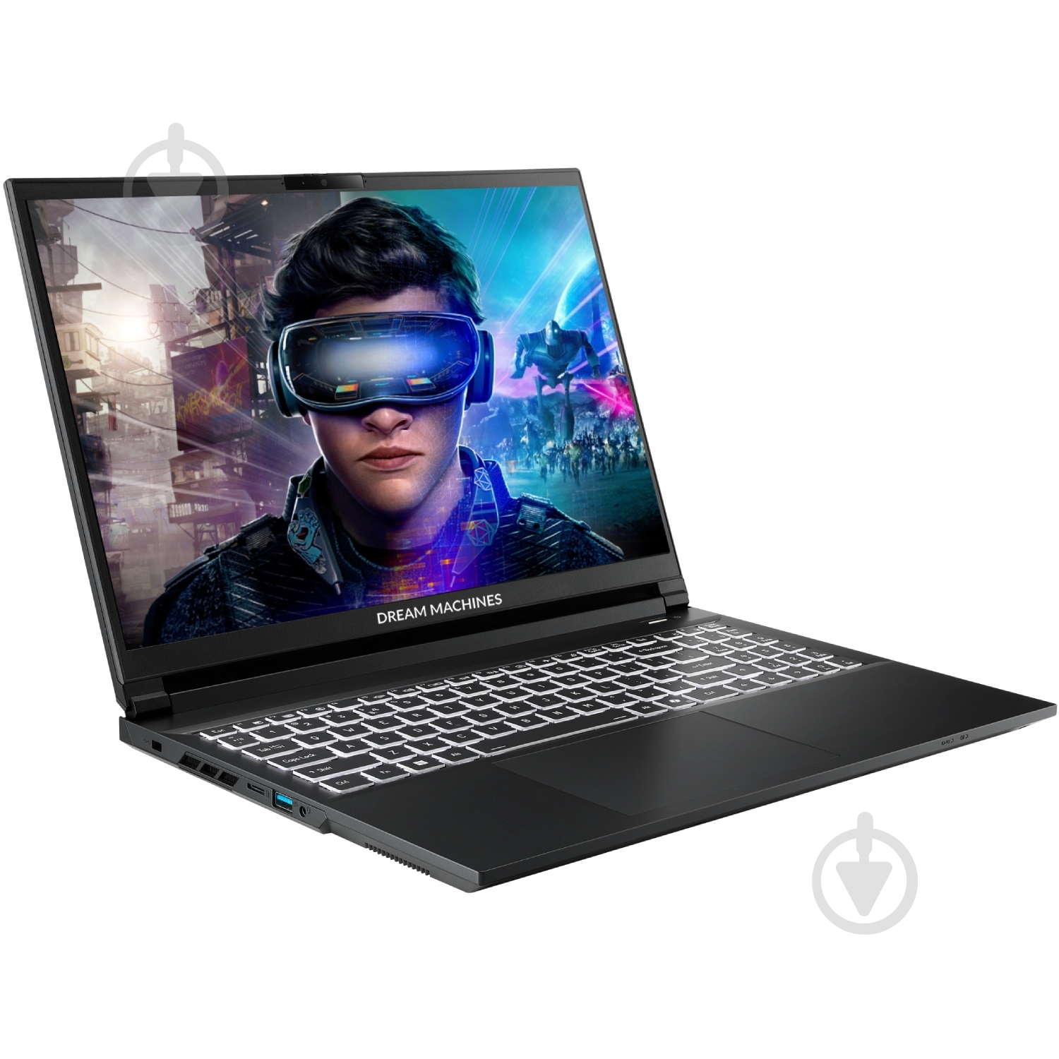 Ноутбук Dream Machines 15,6" (RT5070-15UA23) black - фото 2