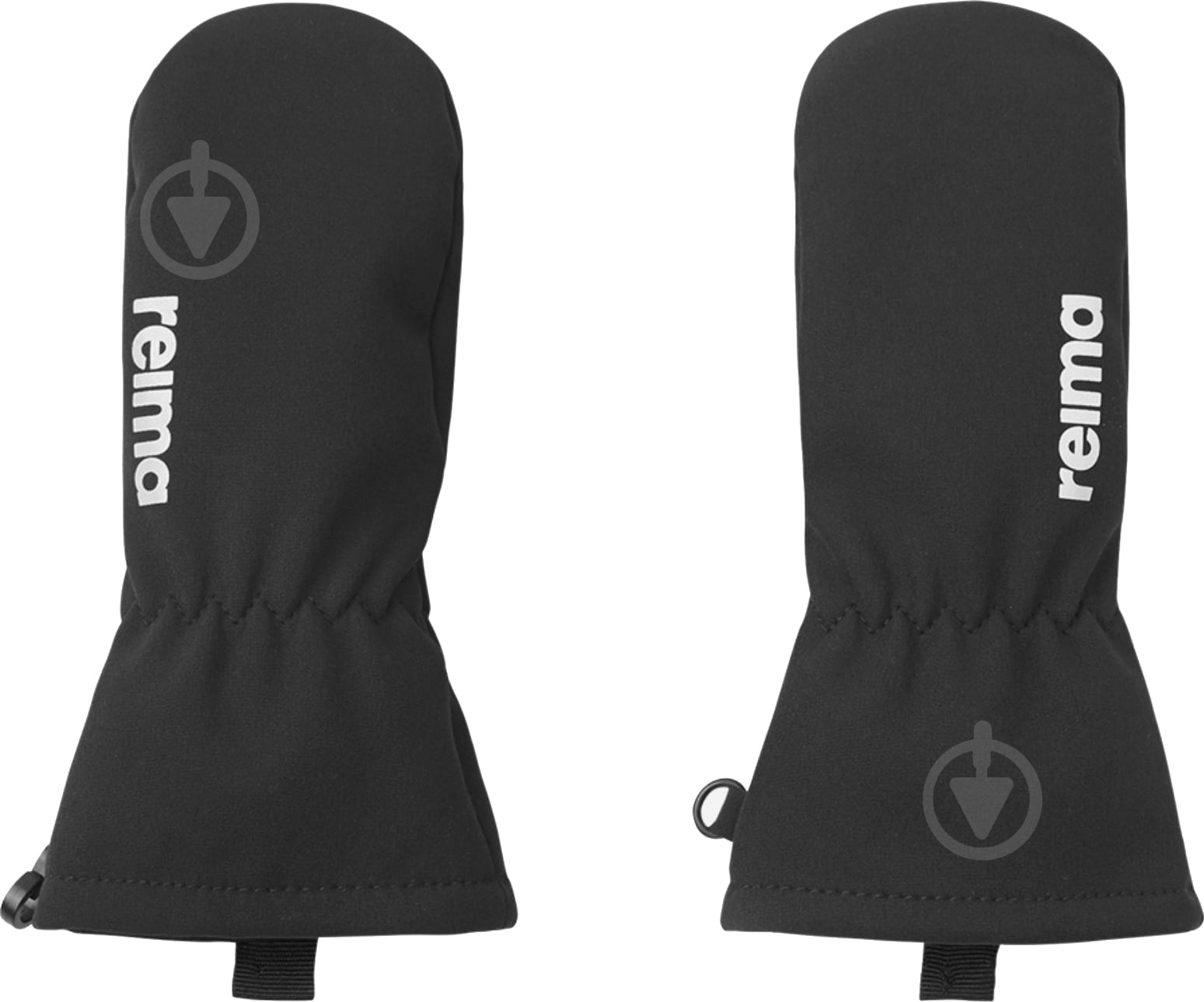 Рукавички Reima Softshell Osaten р.2 чорний 527360-9990 - фото 1
