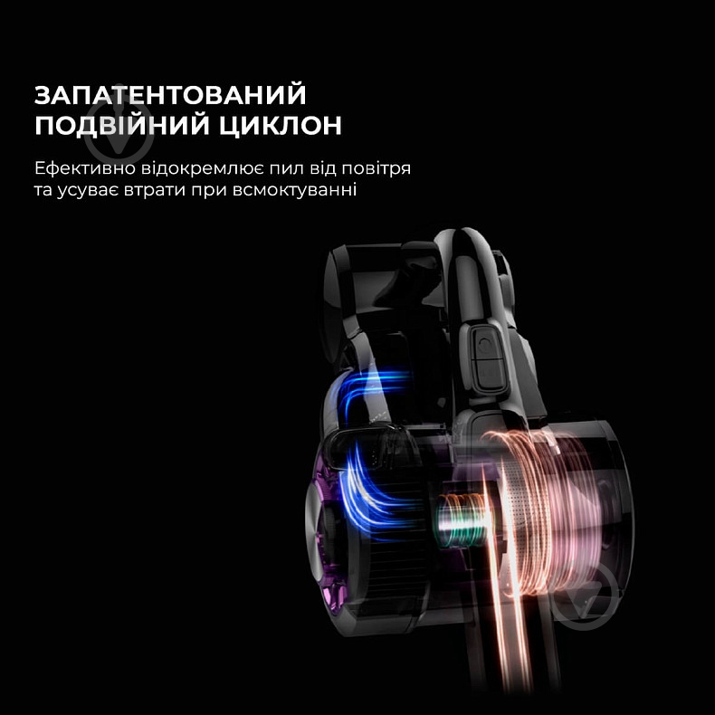 Пылесос аккумуляторный JIMMY JV85 blue - фото 12