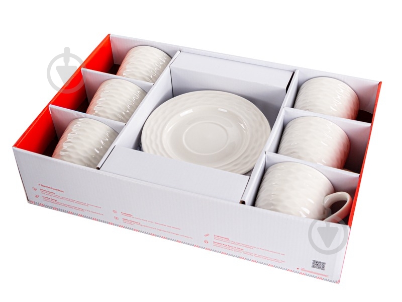 Сервиз чайный Lefard Wave, 12 прдметів 220 мл - фото 5