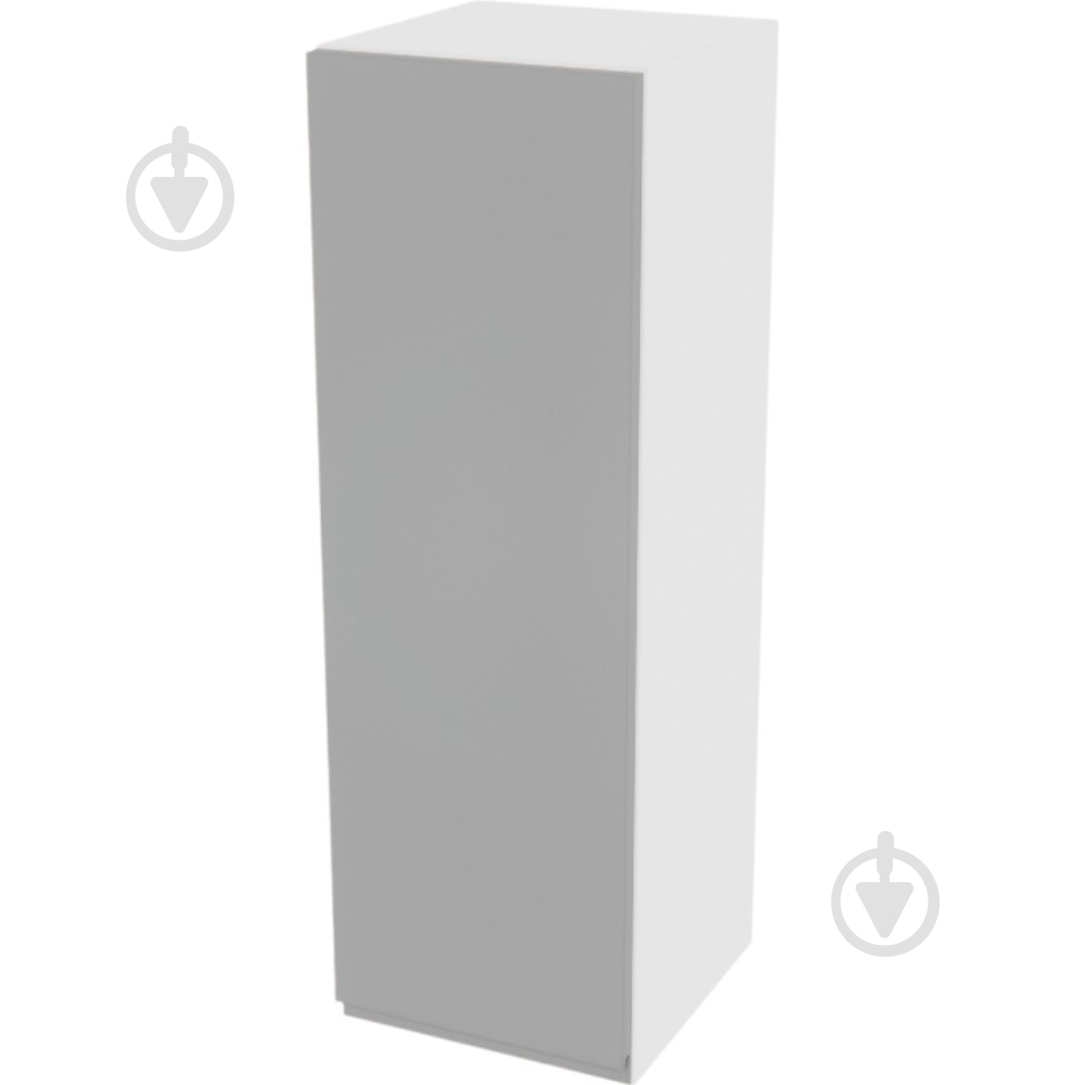 Шафа Влада (В 30/30Ск (920)ліва) сірий оксамит/білий Світ Меблів - фото 1 Шафа Влада (В 30/30Ск (920)ліва) сірий оксамит/білий Світ Меблів - фото 1