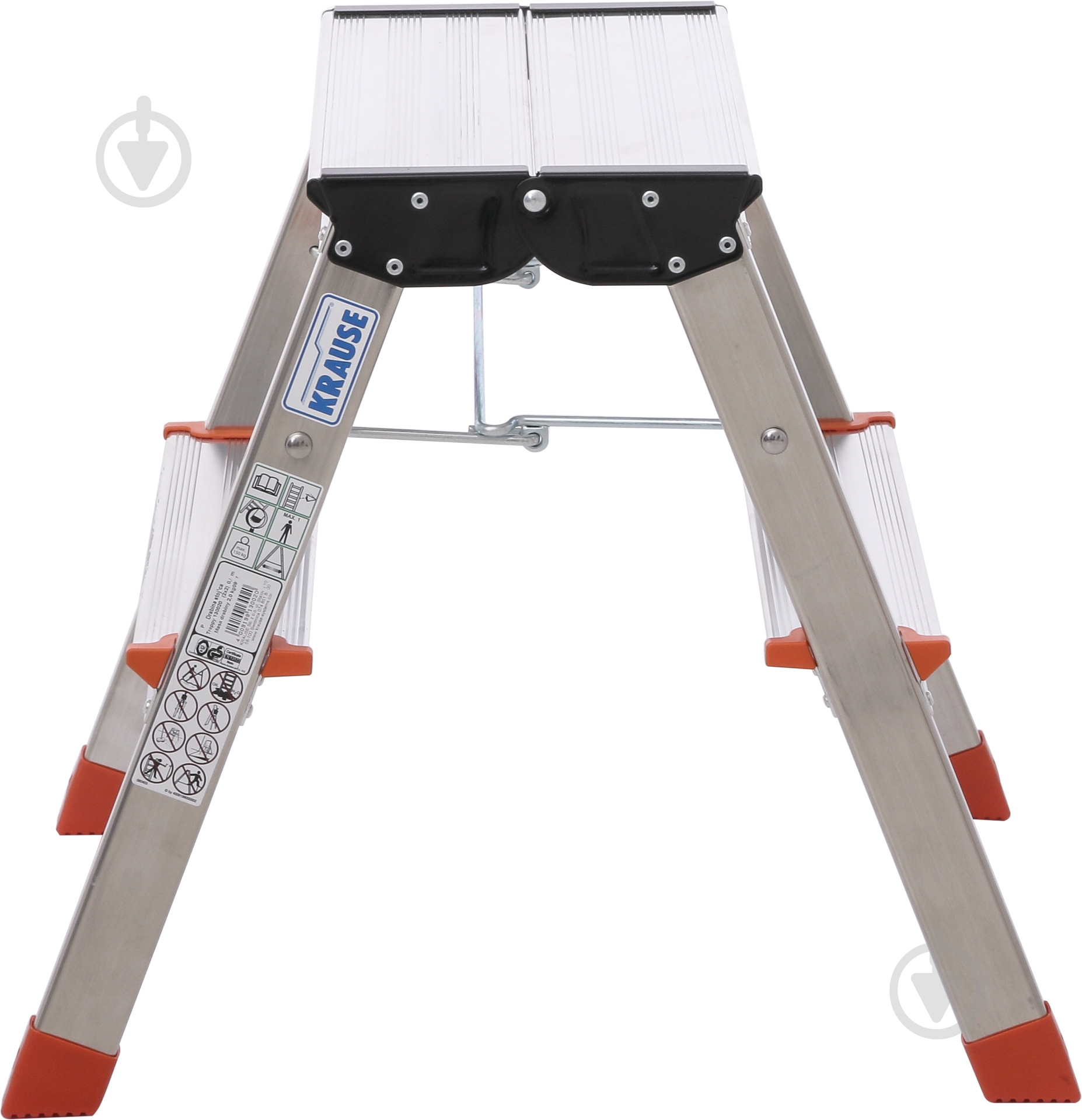 Лестница-стремянка Krause Treppy двусторонняя 2x2 (130020) - фото 4