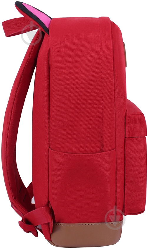 Рюкзак с ушками красный 54566 - фото 2