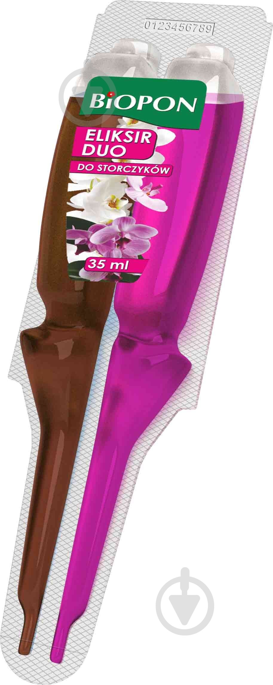 Удобрение-аппликатор для орхидей Biopon Eliksir Duo 35 мл - фото 1 Удобрение-аппликатор для орхидей Biopon Eliksir Duo 35 мл - фото 1