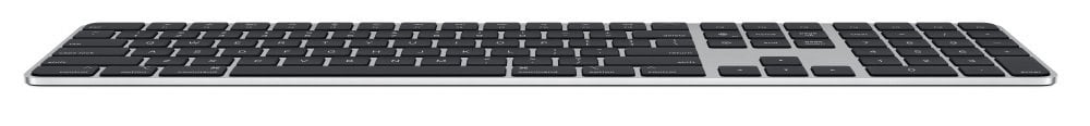 Клавиатура Apple Magic Keyboard with Touch ID and Numeric Keypad for Mac models with Apple silicon (MMMR3RS/A) silver - фото 2