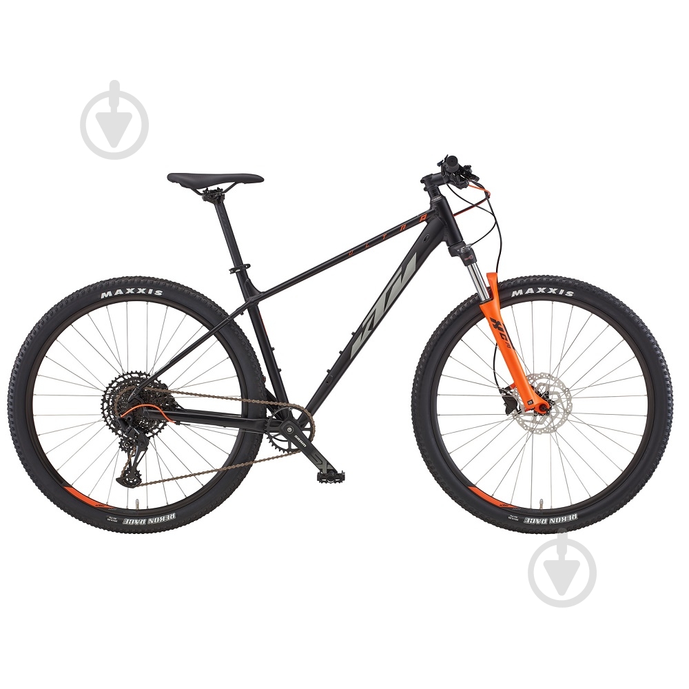 Велосипед KTM 29" 19"(48 см) L/48 ULTRA FUN черный матовый - фото 1 Велосипед KTM 29" 19"(48 см) L/48 ULTRA FUN черный матовый - фото 1