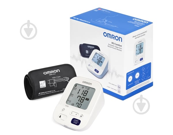 Тонометр Omron M3 Comfort(HEM-7155-Е) - фото 4 Тонометр Omron M3 Comfort(HEM-7155-Е) - фото 4