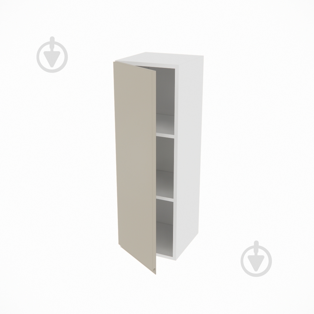 Шкаф Влада (В 30/30Ск (920)левая) айвори/белый Світ Меблів - фото 2