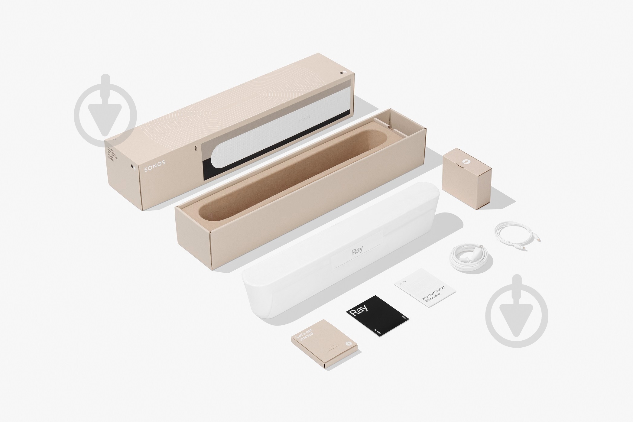 Саундбар Sonos RAYG1EU1 Ray White - фото 5 Саундбар Sonos RAYG1EU1 Ray White - фото 5