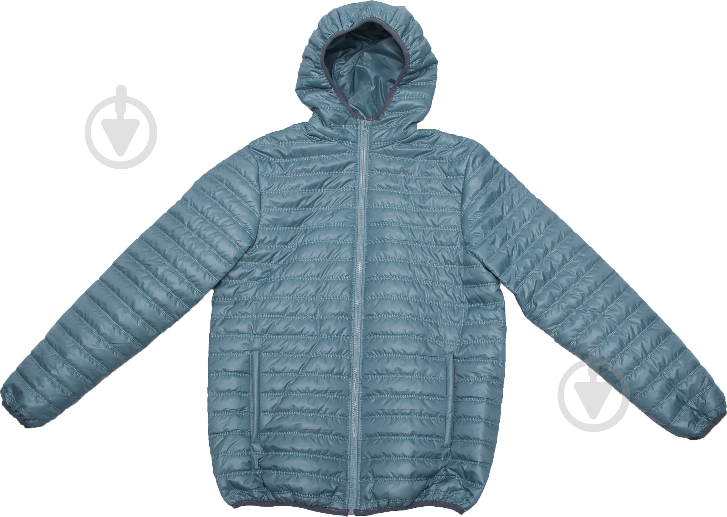 Куртка детская для девочки Білтекс стеганая р.152 зеленый - фото 1