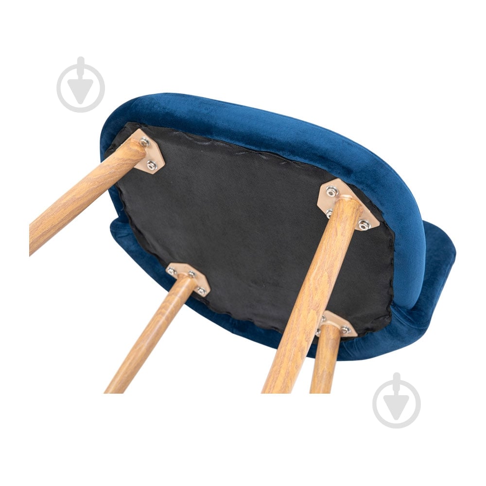 Стул Richman Робби синий/бук - фото 8