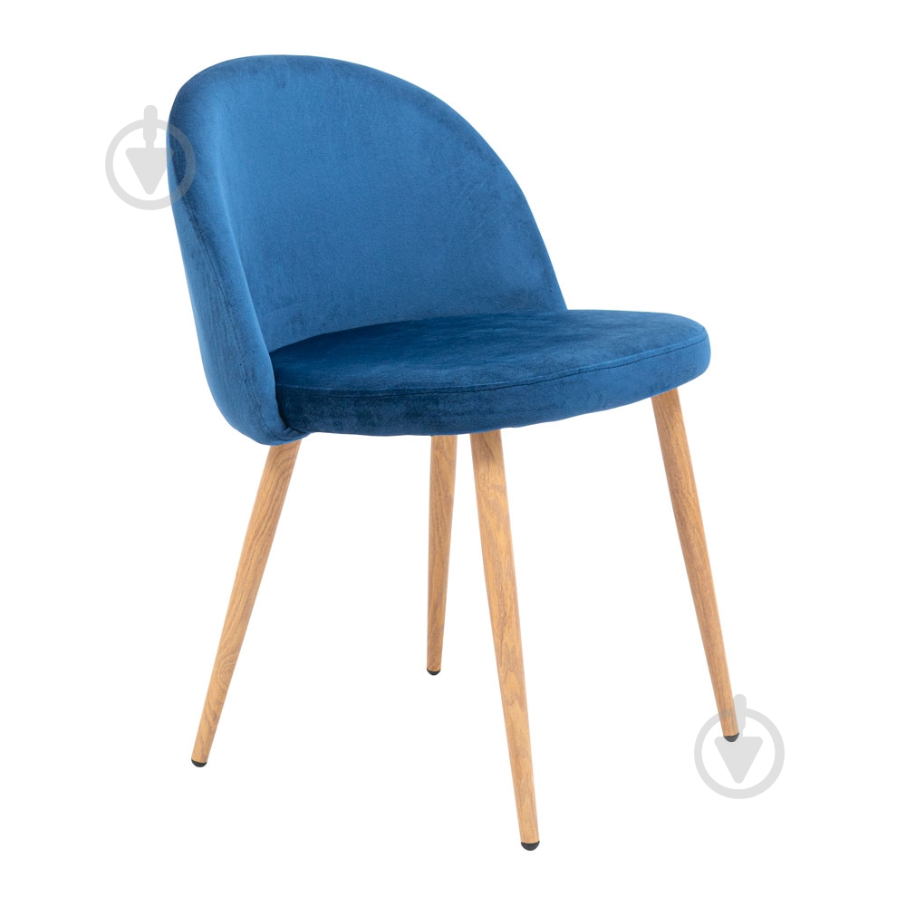 Стул Richman Робби синий/бук - фото 1