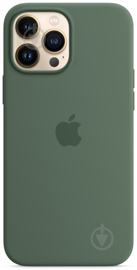 Чехол Apple Silicone Case with MagSafe для Apple iPhone 13 Pro Max eucalyptus (MN6C3ZE/A) - фото 1