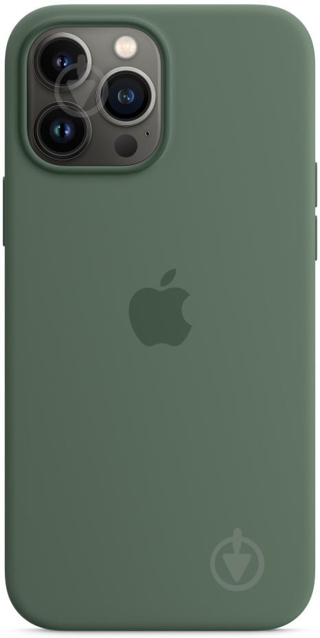 Чехол Apple Silicone Case with MagSafe для Apple iPhone 13 Pro Max eucalyptus (MN6C3ZE/A) - фото 3