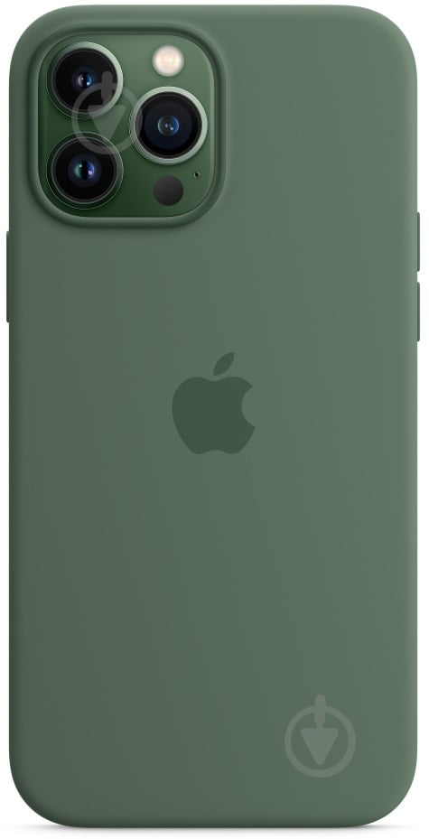 Чехол Apple Silicone Case with MagSafe для Apple iPhone 13 Pro Max eucalyptus (MN6C3ZE/A) - фото 4