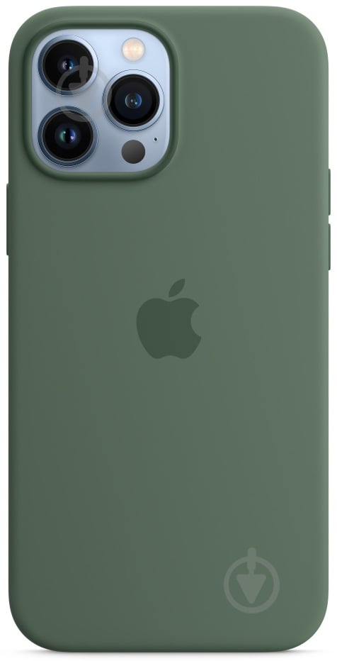 Чехол Apple Silicone Case with MagSafe для Apple iPhone 13 Pro Max eucalyptus (MN6C3ZE/A) - фото 5
