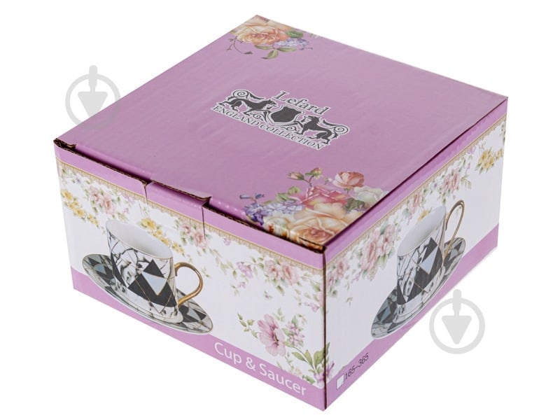 Чашка чайная с блюдцем Lefard Авангард 220 мл - фото 4 Чашка чайная с блюдцем Lefard Авангард 220 мл - фото 4